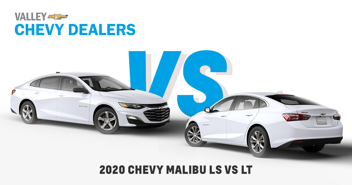 2022 Chevy Malibu Trim Levels: L vs. LS vs. RS vs. LT